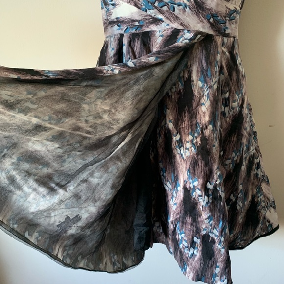 Tibi New York silk strapless mini dress (ooo) - Picture 3 of 7